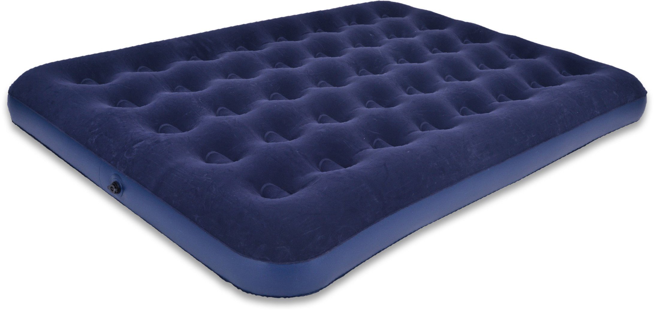 Avenli Luftbett Campingbett aufblasbar 191x137x22 cm, (Luftmatratze für 2 Personen), Gästebett mit beflockter Oberfläche
