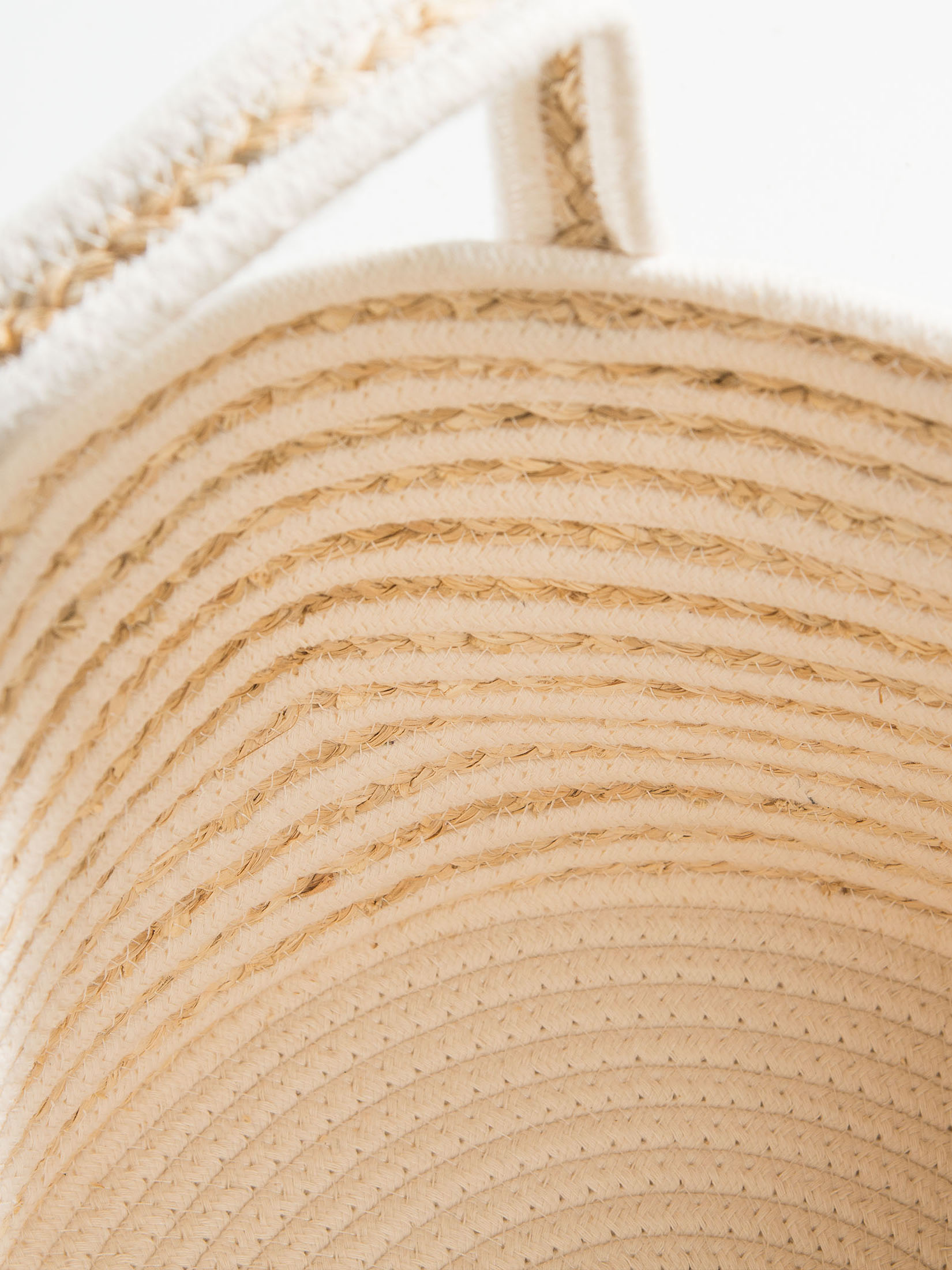 Basket Willow Korb, Beige