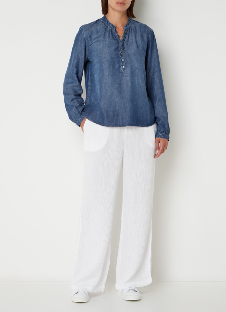 Tunica din chambray a Bellei Dahl