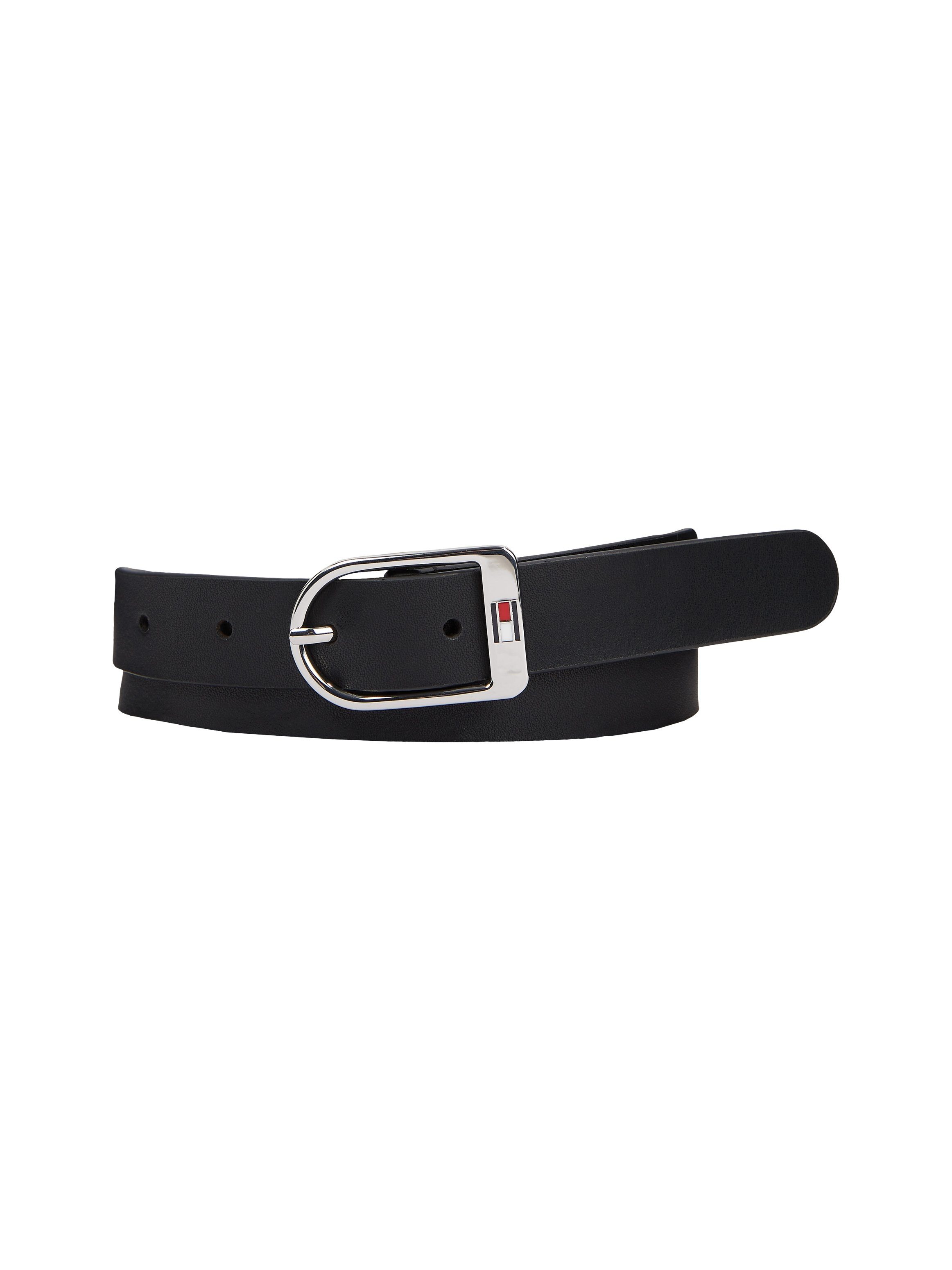 Tommy Hilfiger Ledergürtel ESSENTIAL mit Flag