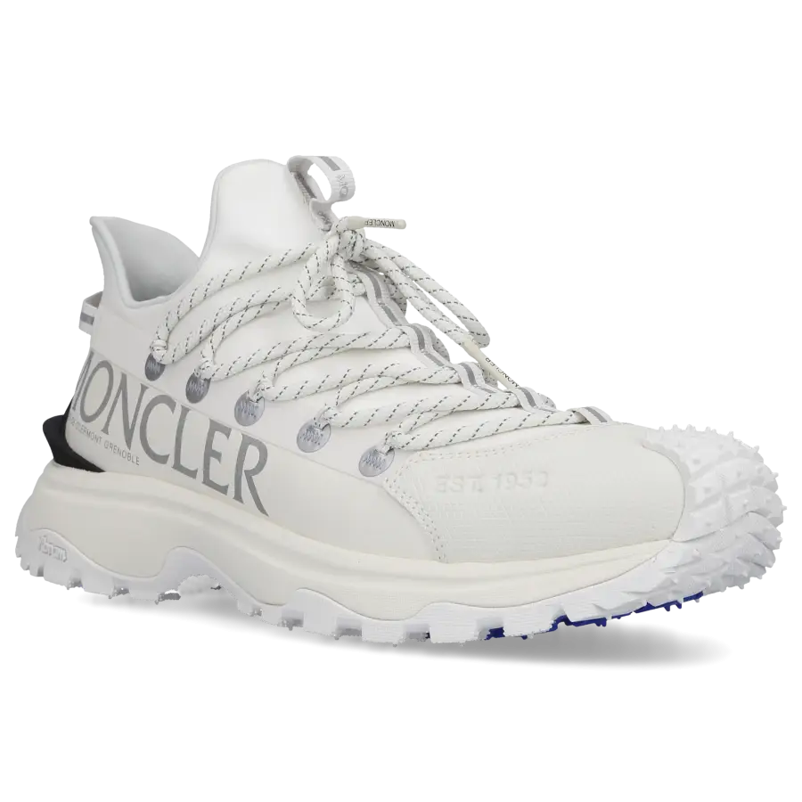 Moncler - Sneaker low TRAILGRIP LITE 2 Kalbsleder - weiß