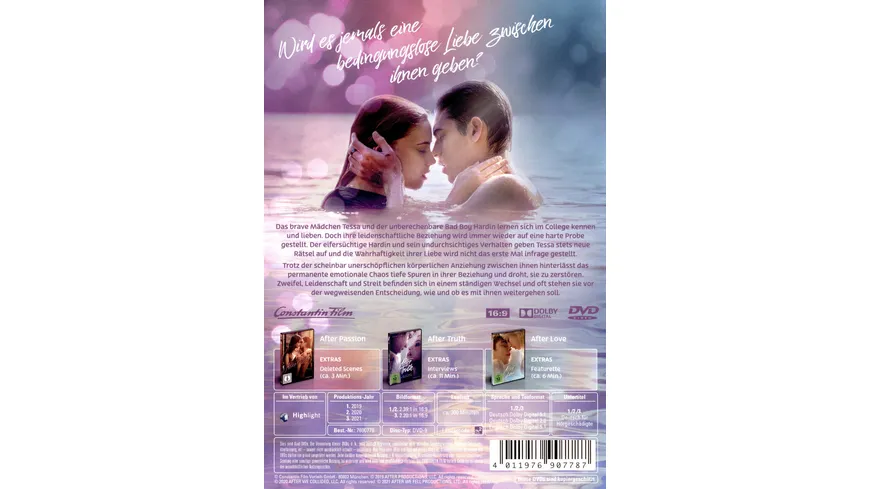 After Passion + After Truth + After Love  [3 DVDs]