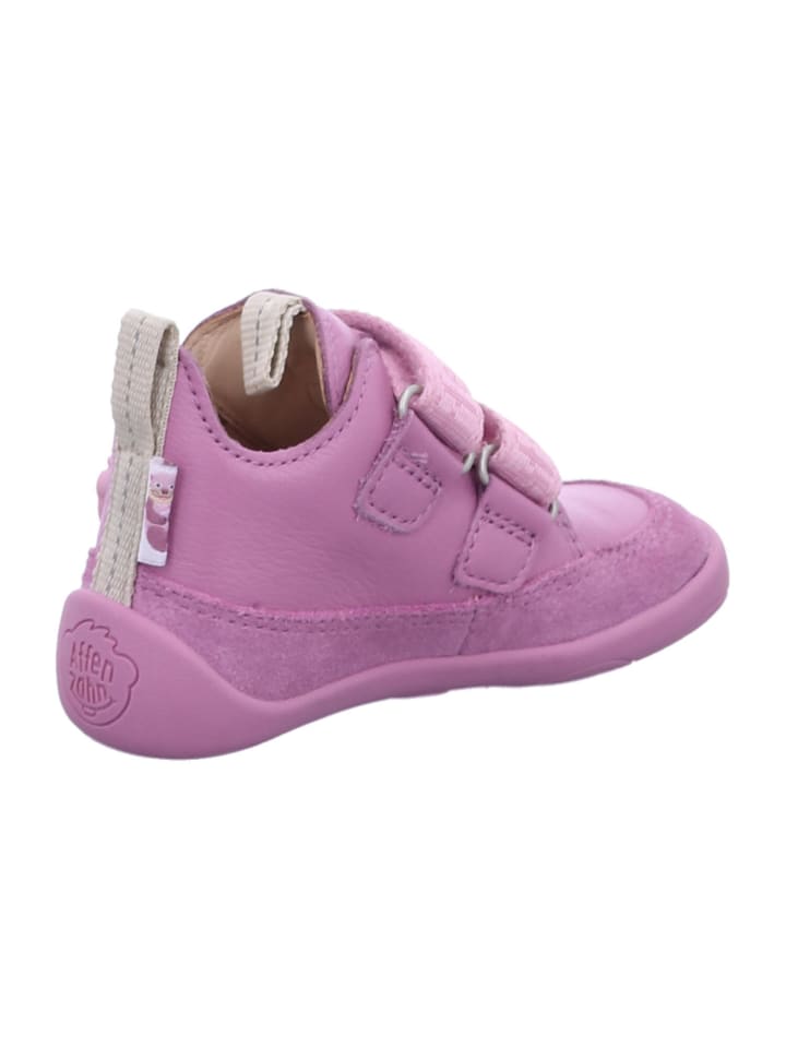 Affenzahn Mädchen Halbschuhe Halbschuh Leder Buddy Otter in Rot günstig kaufen