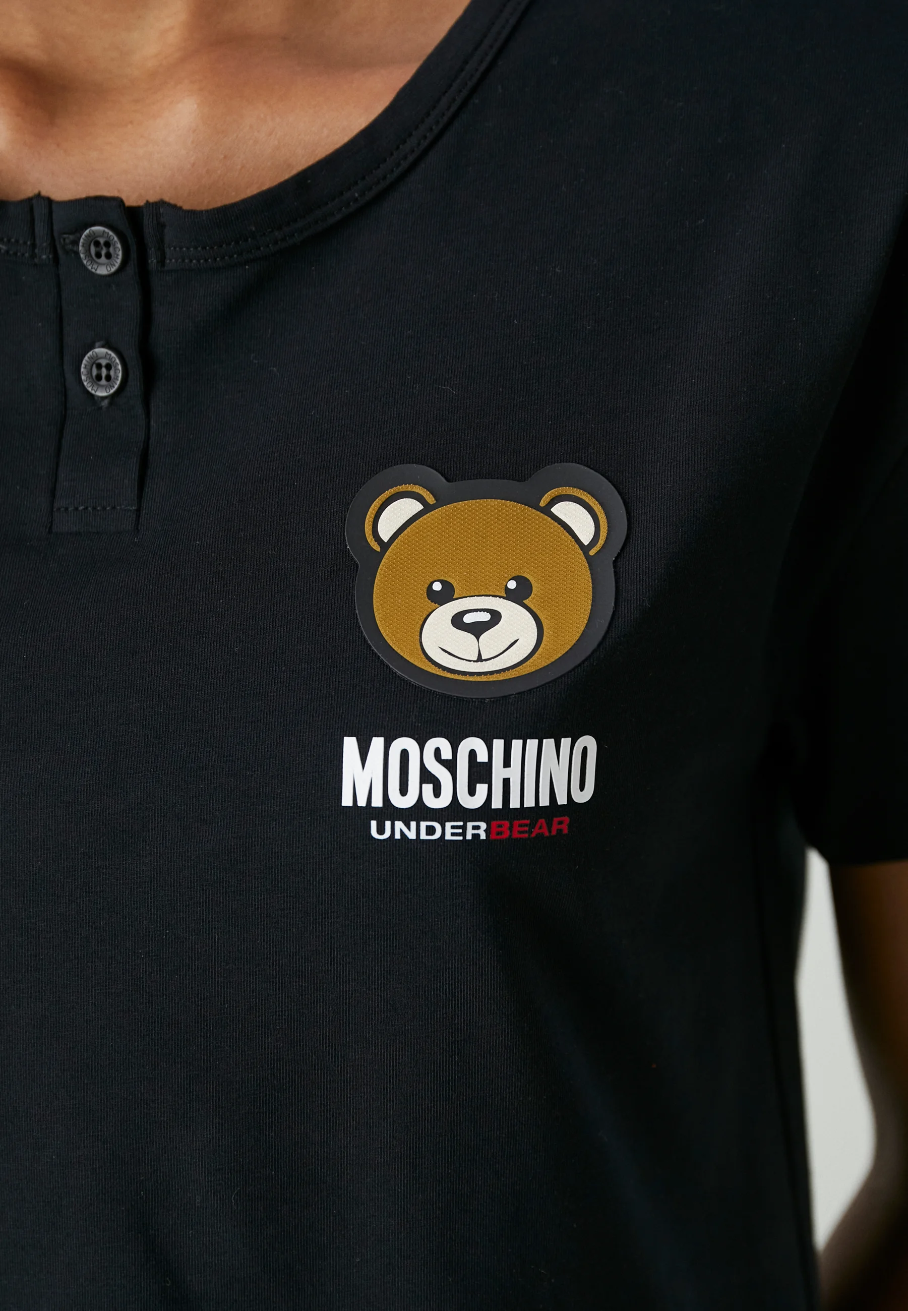 Ropa interior Moschino SHORT BUTTON UP - Pijama