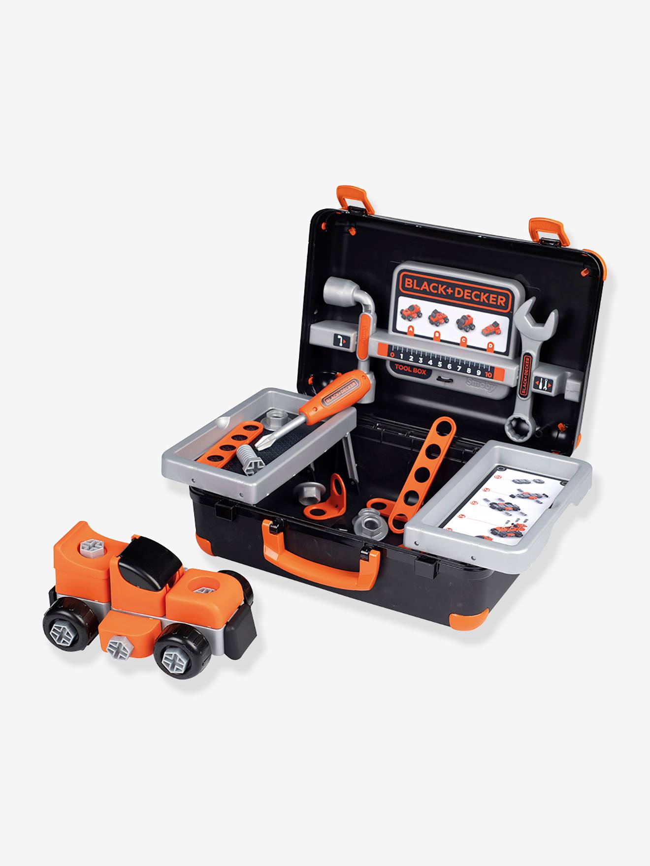 Smoby Spiel-Werkzeugkoffer B+D Bricolo Box SMOBY - schwarz