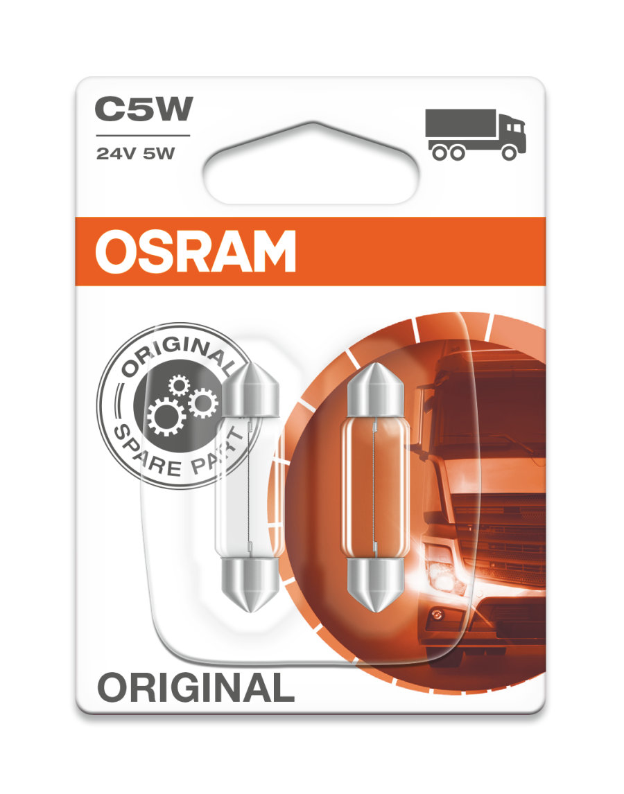OSRAM Original C5W 24 V, 2 Stück - ATU