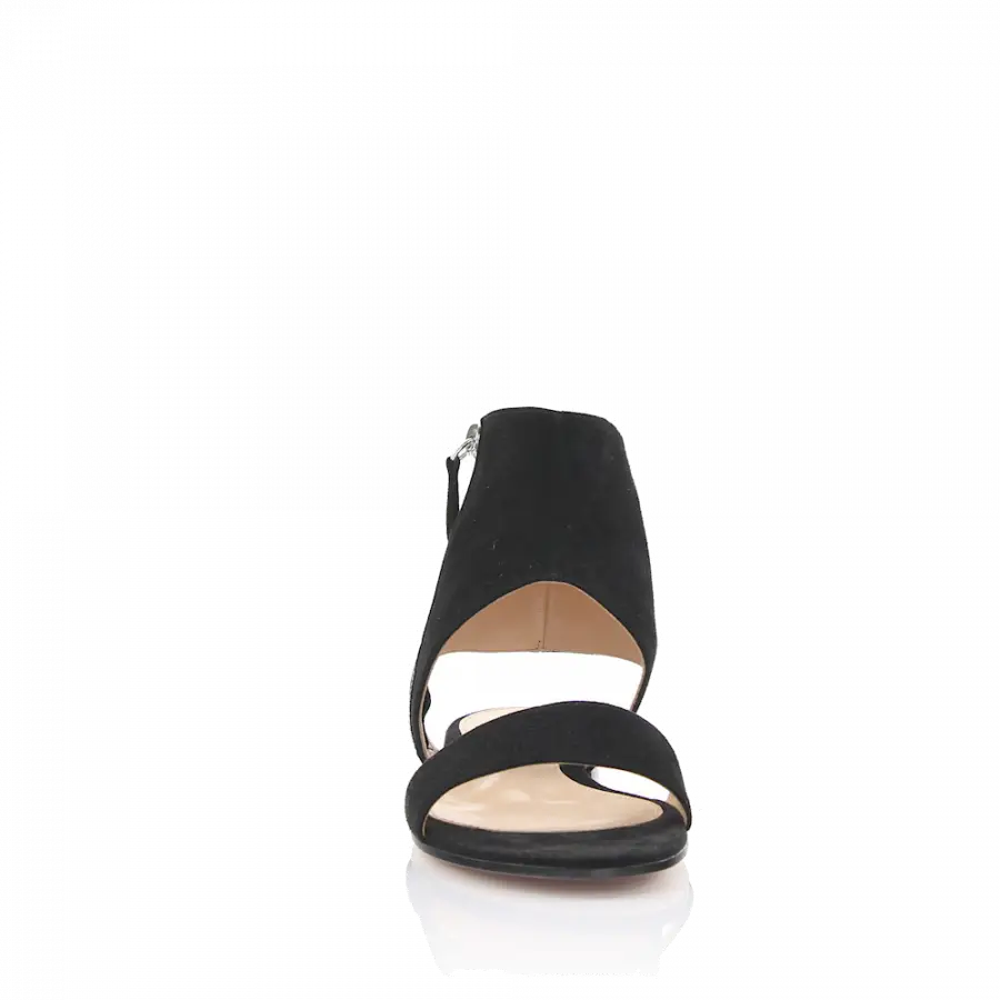 Gianvito Rossi - Sandalen G30730 Veloursleder - schwarz
