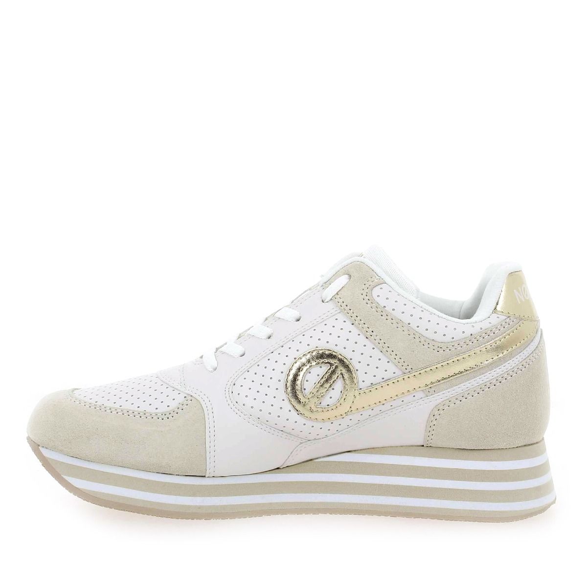 No Name  PARKO JOGGER E23 - Blanc Doré