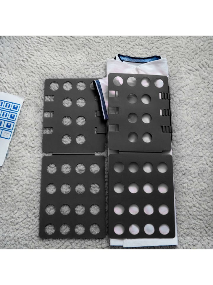 Intirilife Faltbrett Kleiderfalthilfe in Schwarz günstig kaufen onesize