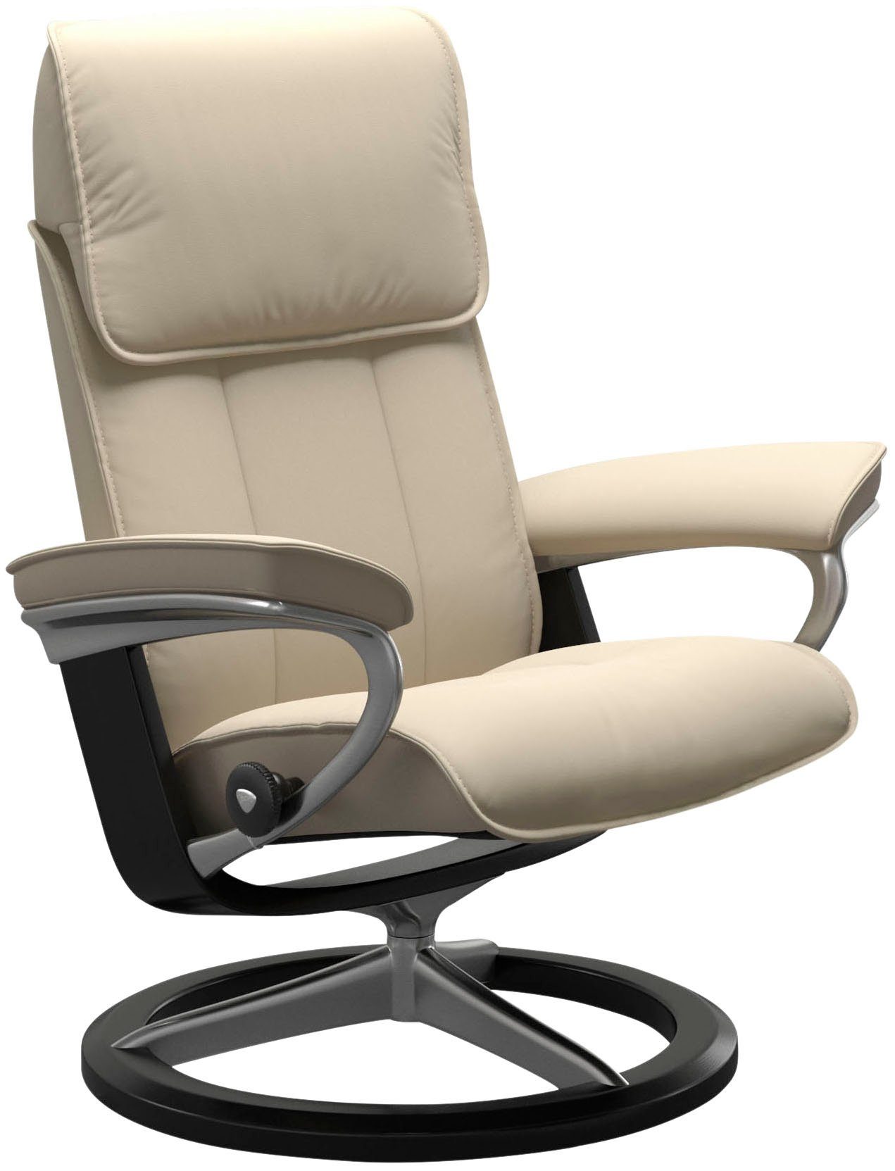 Stressless® Relaxsessel Admiral, mit Signature Base, Größe M & L, Gestell Schwarz