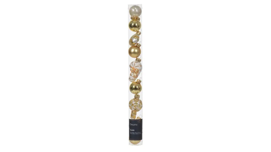Figur Glas perle/gold