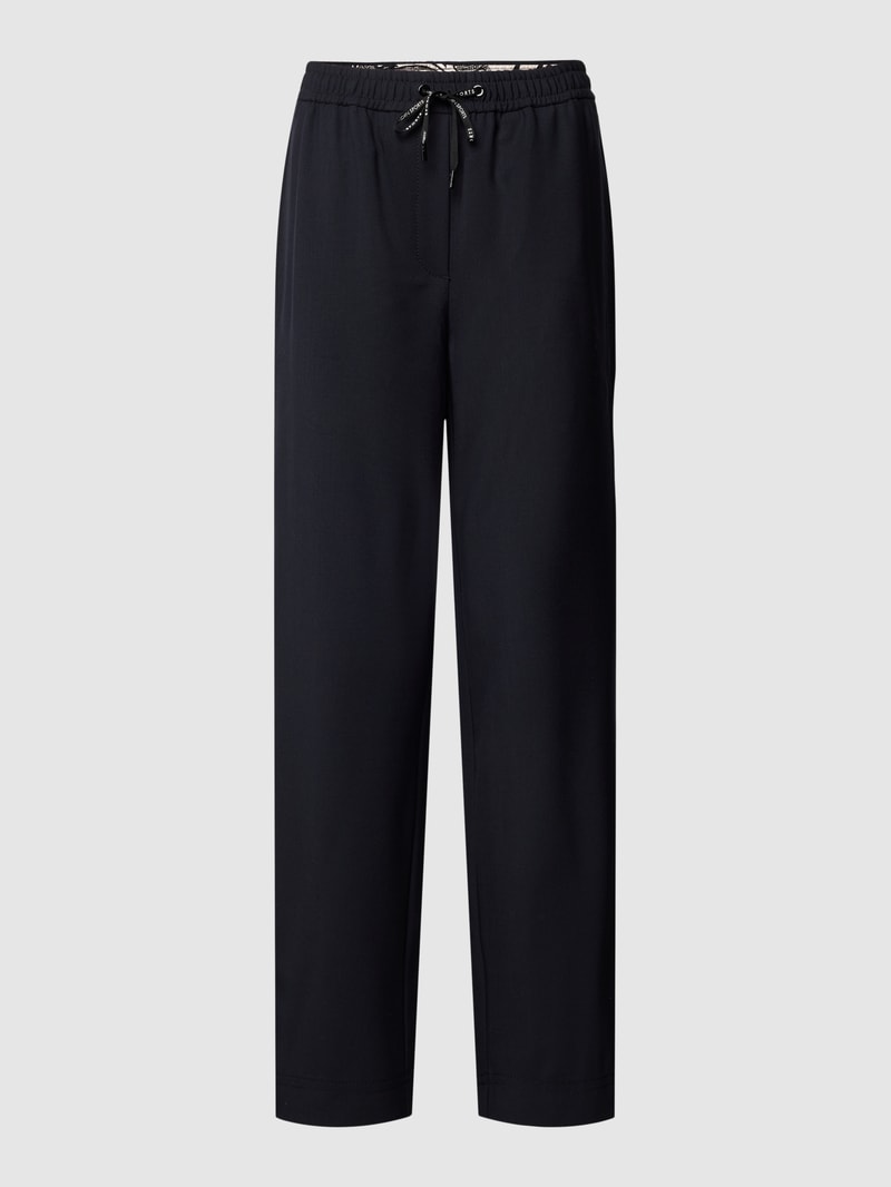 Hose mit in marineblau