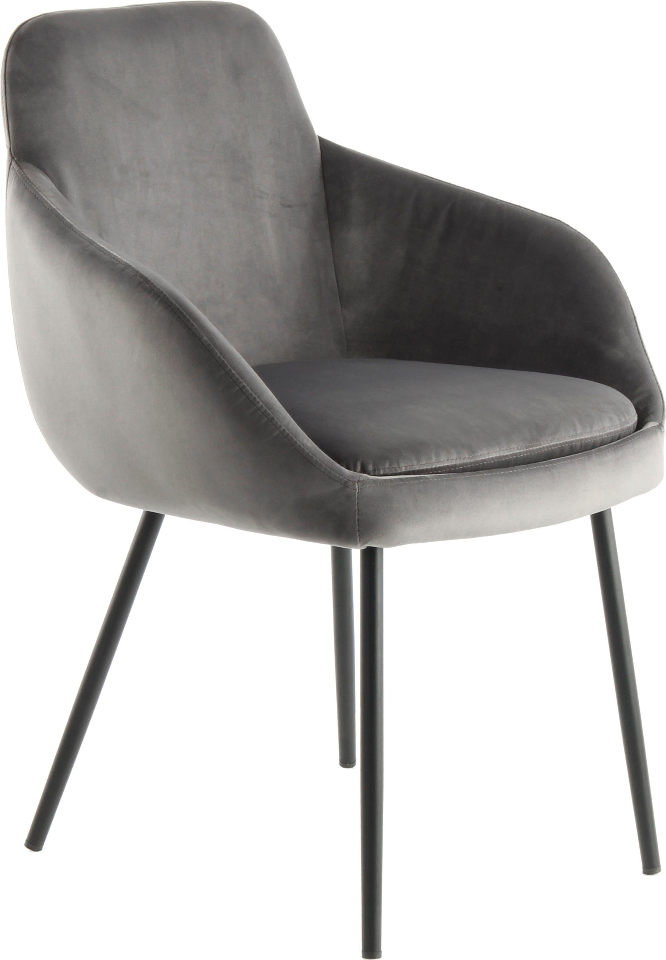 Kayoom Polsterstuhl Stuhl Cobain 825 (Set, 2 St), mit abnehmbarem Sitzkissen