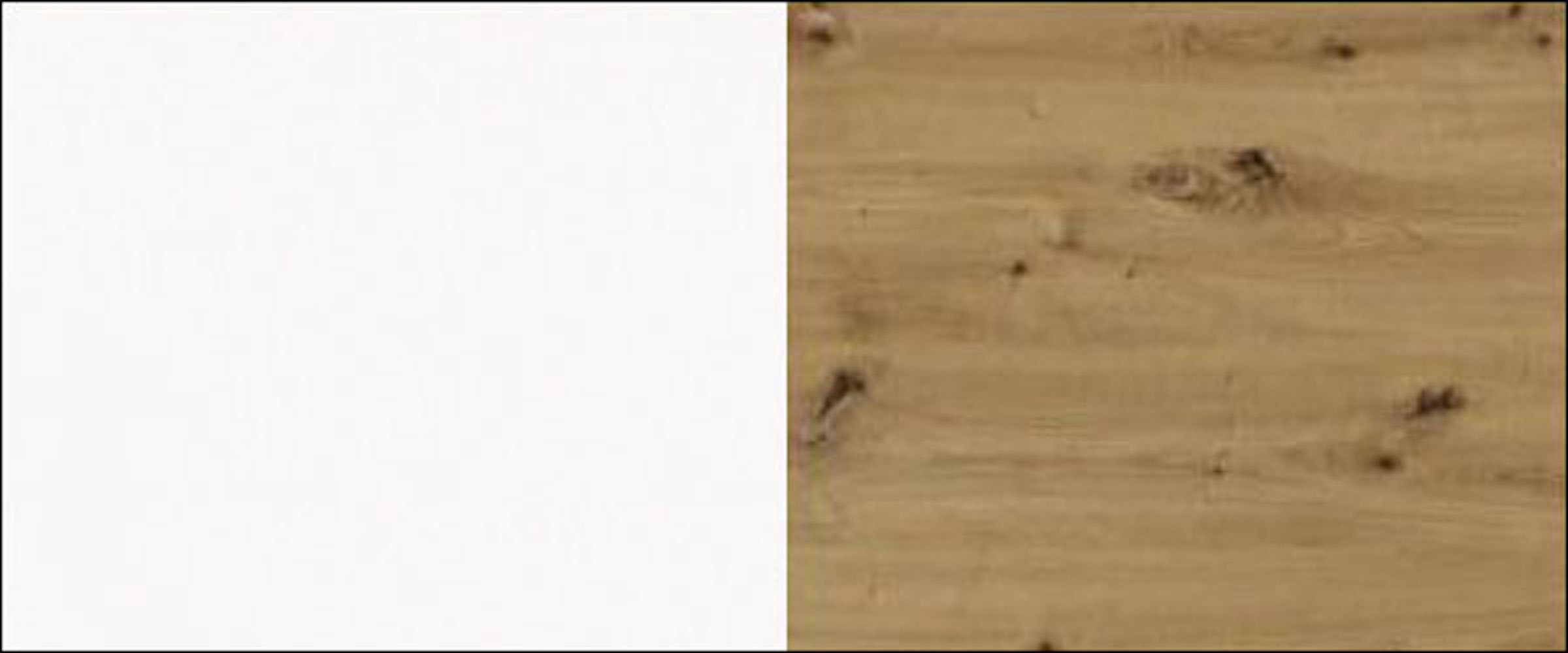Feldmann-Wohnen Sockelblende Arezzo, 60cm Front- und Sockelfarbe wählbar grifflos vollintegriert