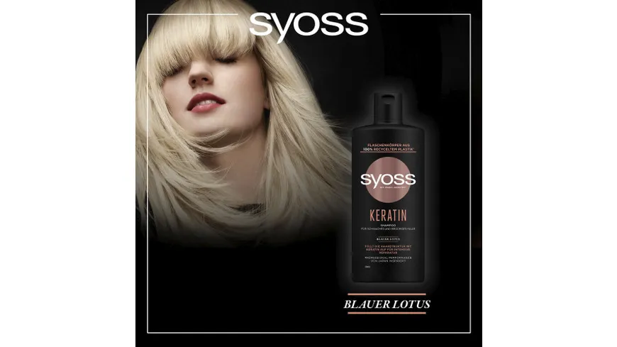 syoss Shampoo Keratin 440 ml