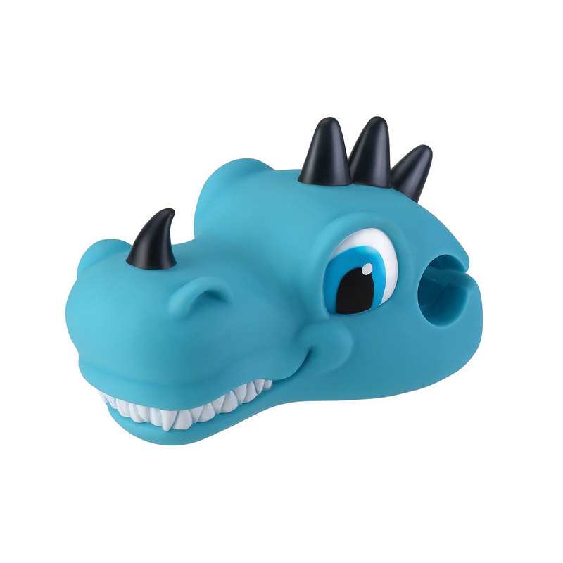 Tête de trottinette dinosaure bleue Globber