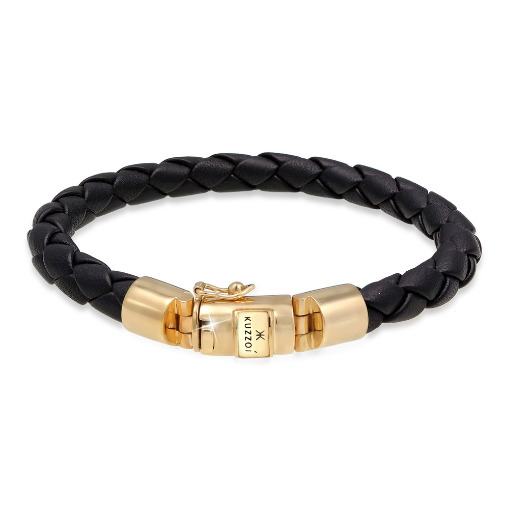KUZZOI KUZZOI Bracelet Cuir Fermeture de la Boîte Trend Basic Élégant Bracelet Femme - ( Bracelet