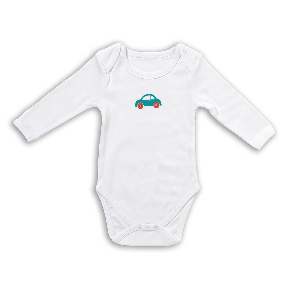 Schlummersack Langarmbody Bio Baby-Bodys langarm 3er-Pack OEKO-TEX zertifiziert