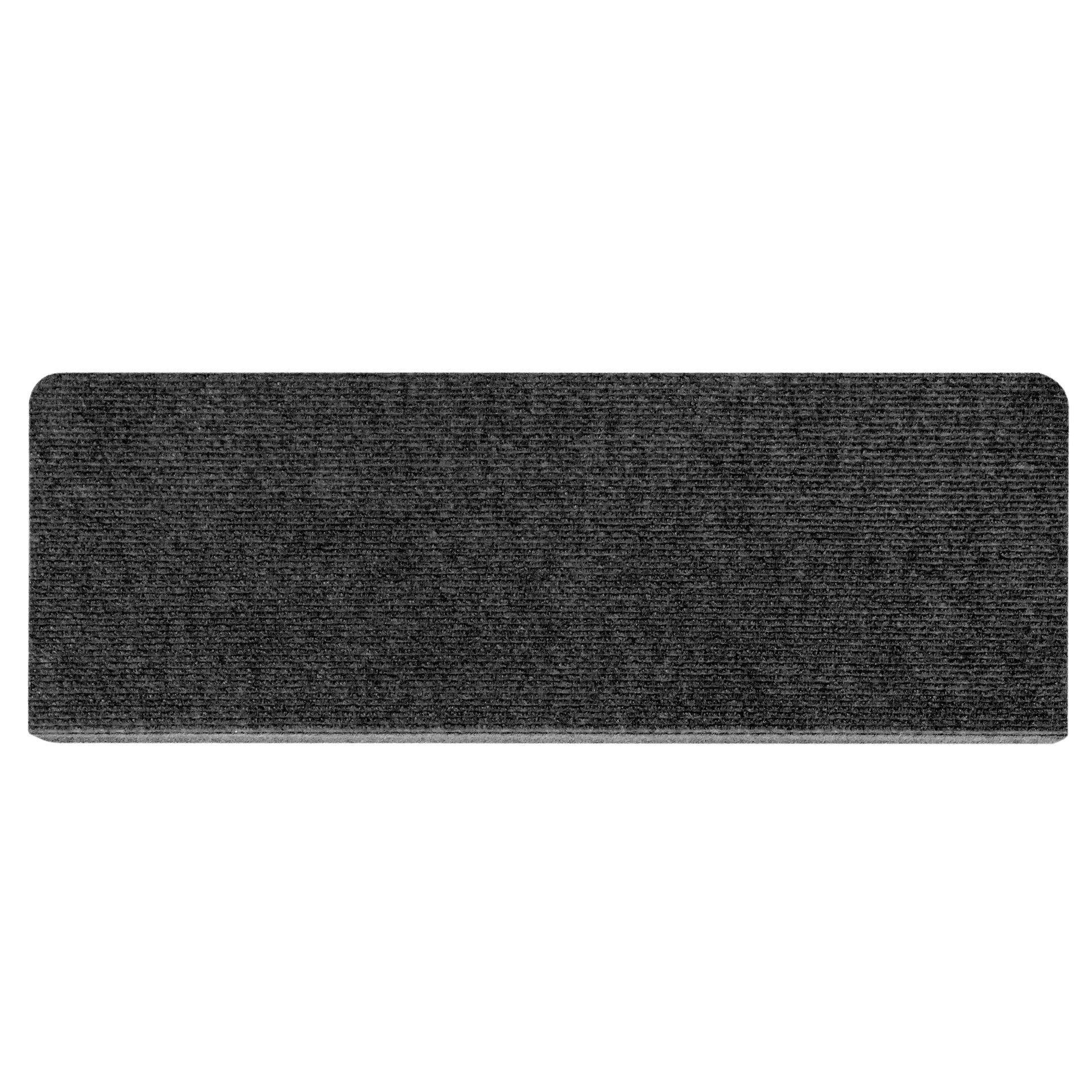 Stufenmatte 15 Stück Stufenmatten in verschiednen Farben (15er Set) Treppenschutz Treppenmatte Stufenmatte Treppenteppich Teppichläufer, StickandShine, Eckig