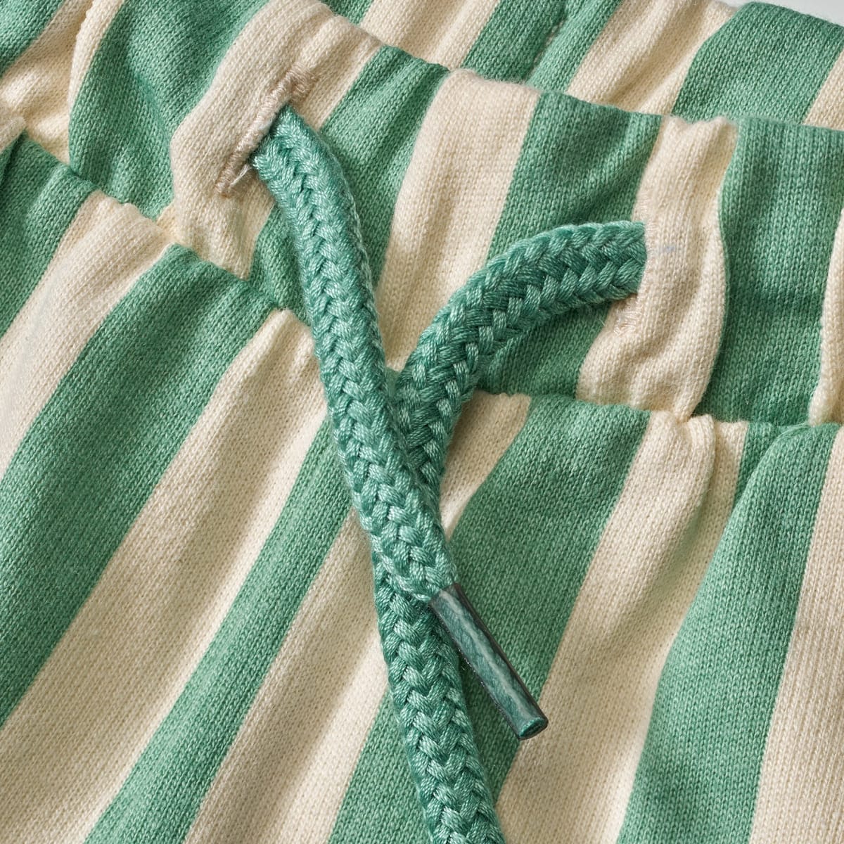 Hose mit Kordel, grün & beige, Gr. 110, 1 St
