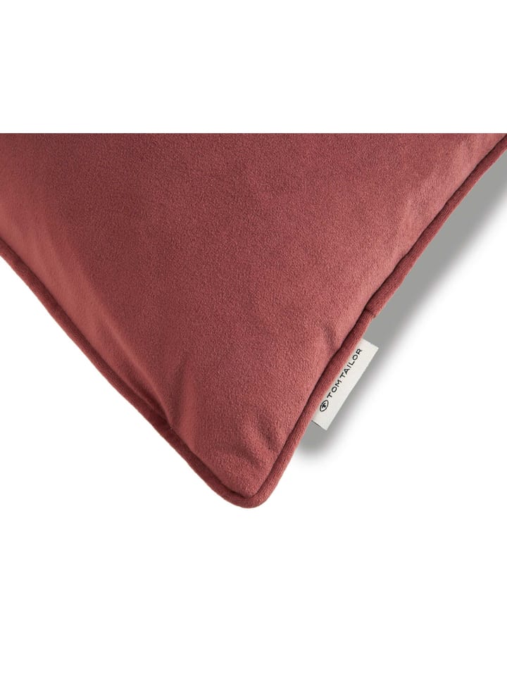 Tom Tailor TT Kissenhülle 2er Set VelvetSignature 45 x 45 cm in Rose günstig kaufen 45 x 45 cm