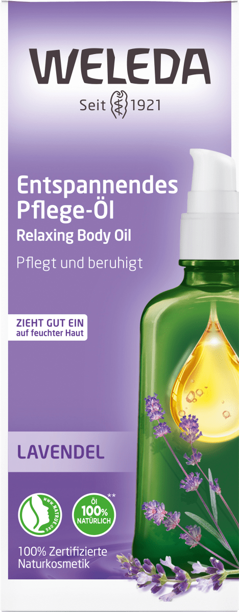 Körperöl Lavendel-Entspannungs-Öl, 100 ml