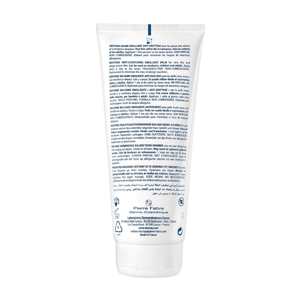 Ducray Dexyane Baume émollient 200 ml Baume émollient