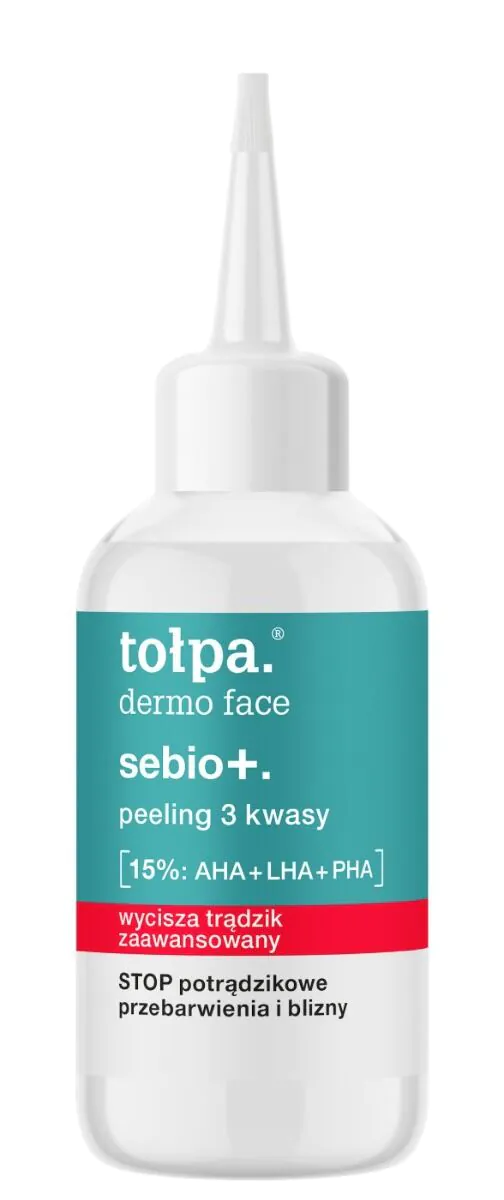 Dermo Face Sebio+ pilingas 3 rūgštys
