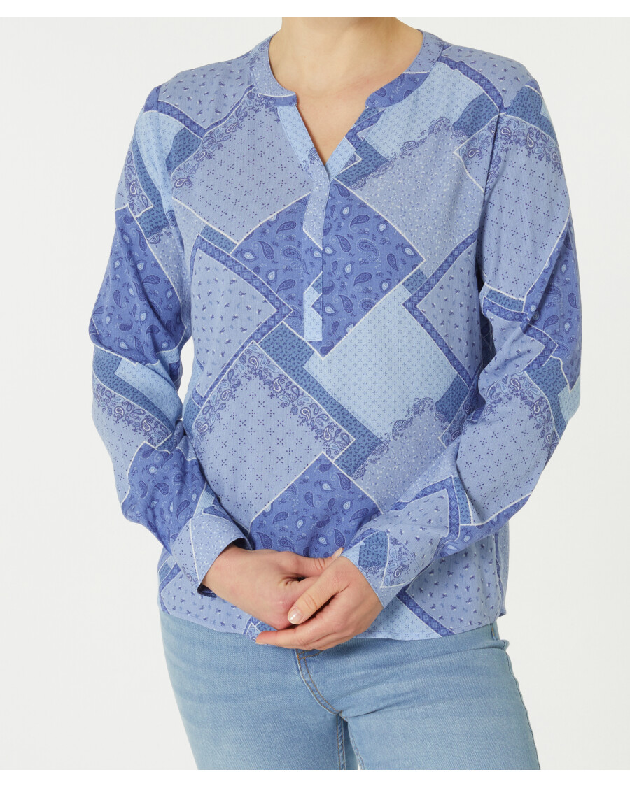 Bluse Y-Ausschnitt
