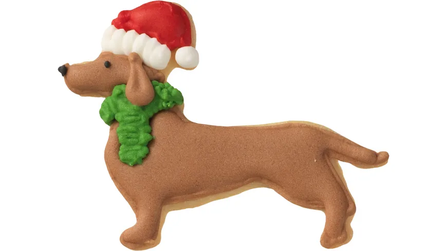 RBV BIRKMANN Ausstechform Weihnachts-Dackel 7cm