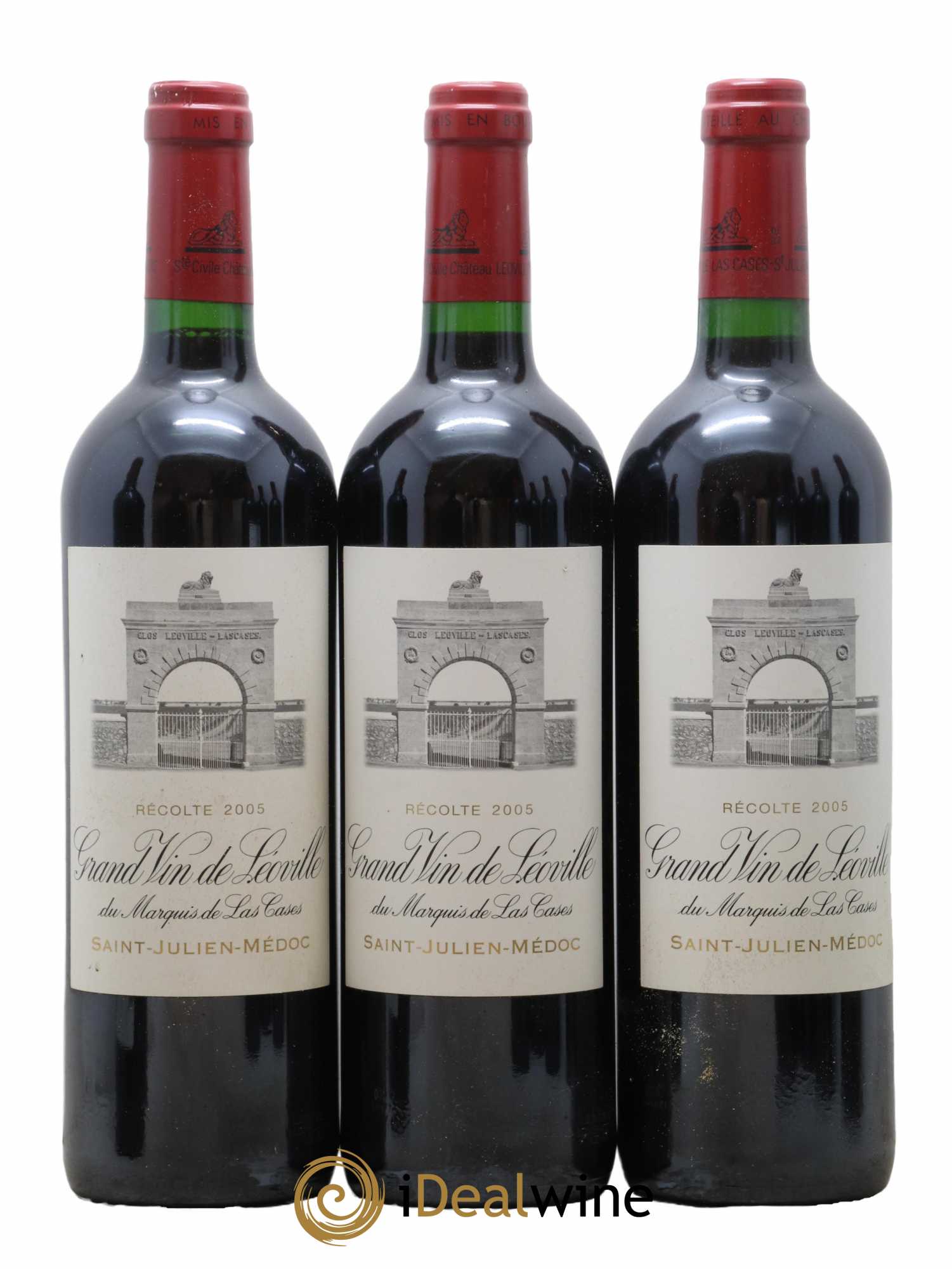 Château Léoville Las Cases 2ème Grand Cru Classé  2005 - Lot de 12 Bouteilles