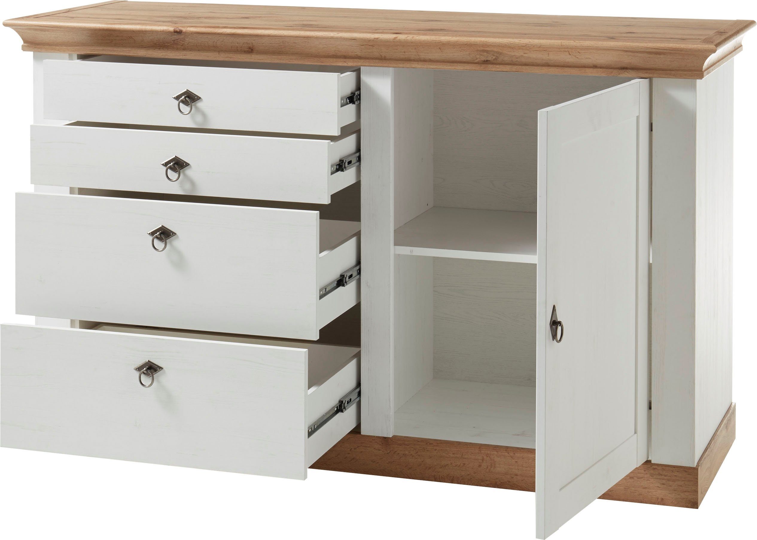 Home affaire Stauraumschrank Cremona Breite 144 cm