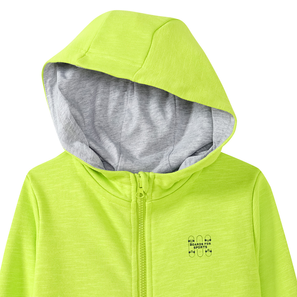 Jungen Sweatjacke mit kleinen Prints