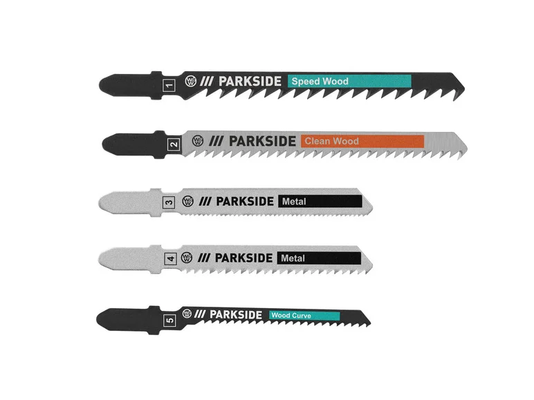 Lâminas de serra vertical PARKSIDE® PSTZ 3 A1, 5 unidades