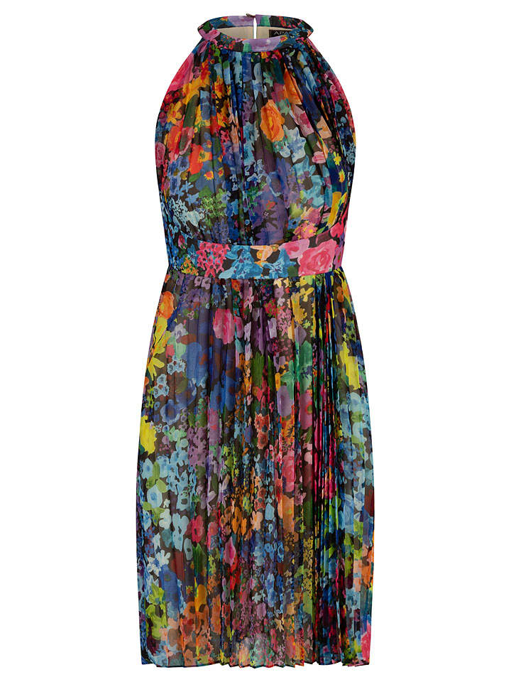 APART Plisseekleid in Bunt günstig kaufen