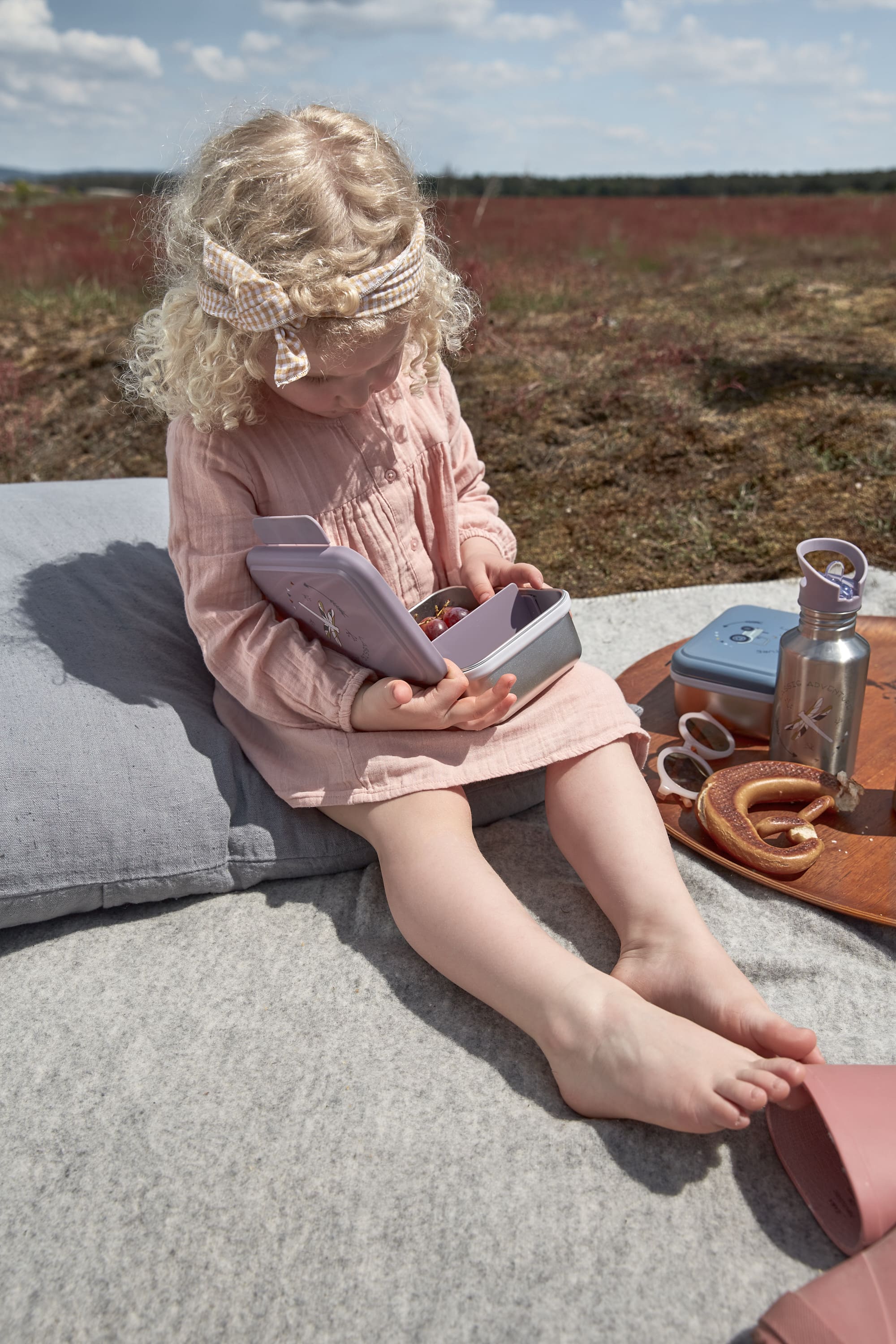Kinder Brotdose Edelstahl - Lunchbox, Adventure Libelle