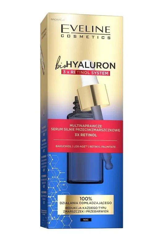 Eveline Biohyaluron 3 X Retinol Serum s retinolom