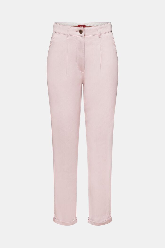Chino aus Baumwollmix mit mittelhohem Bund