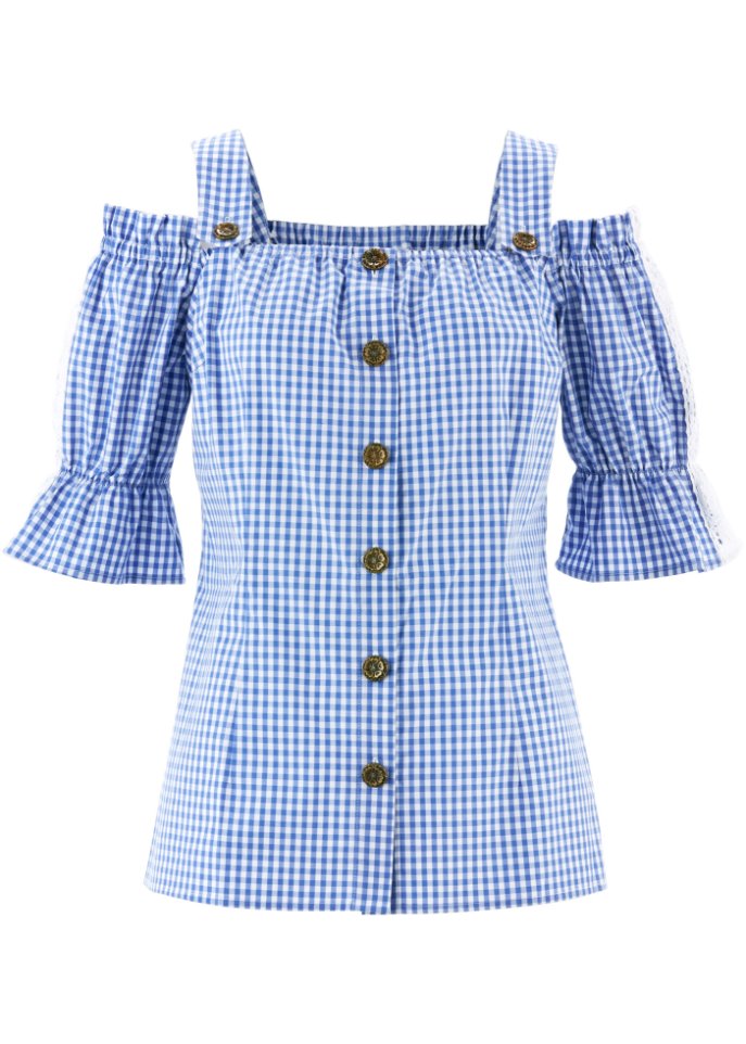 Trachtenbluse mit halbem Arm