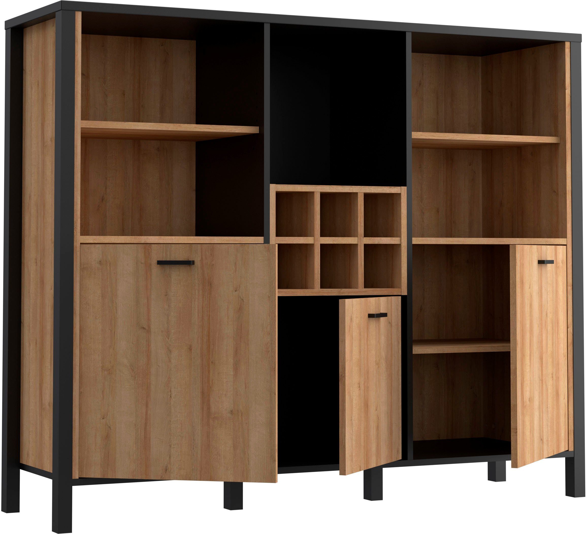 FORTE Highboard, Breite ca. 139,4 cm