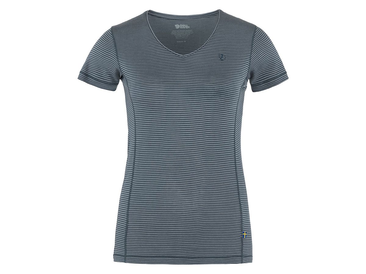 Fjällräven Abisko Cool Indigo Blue Damen T-Shirt