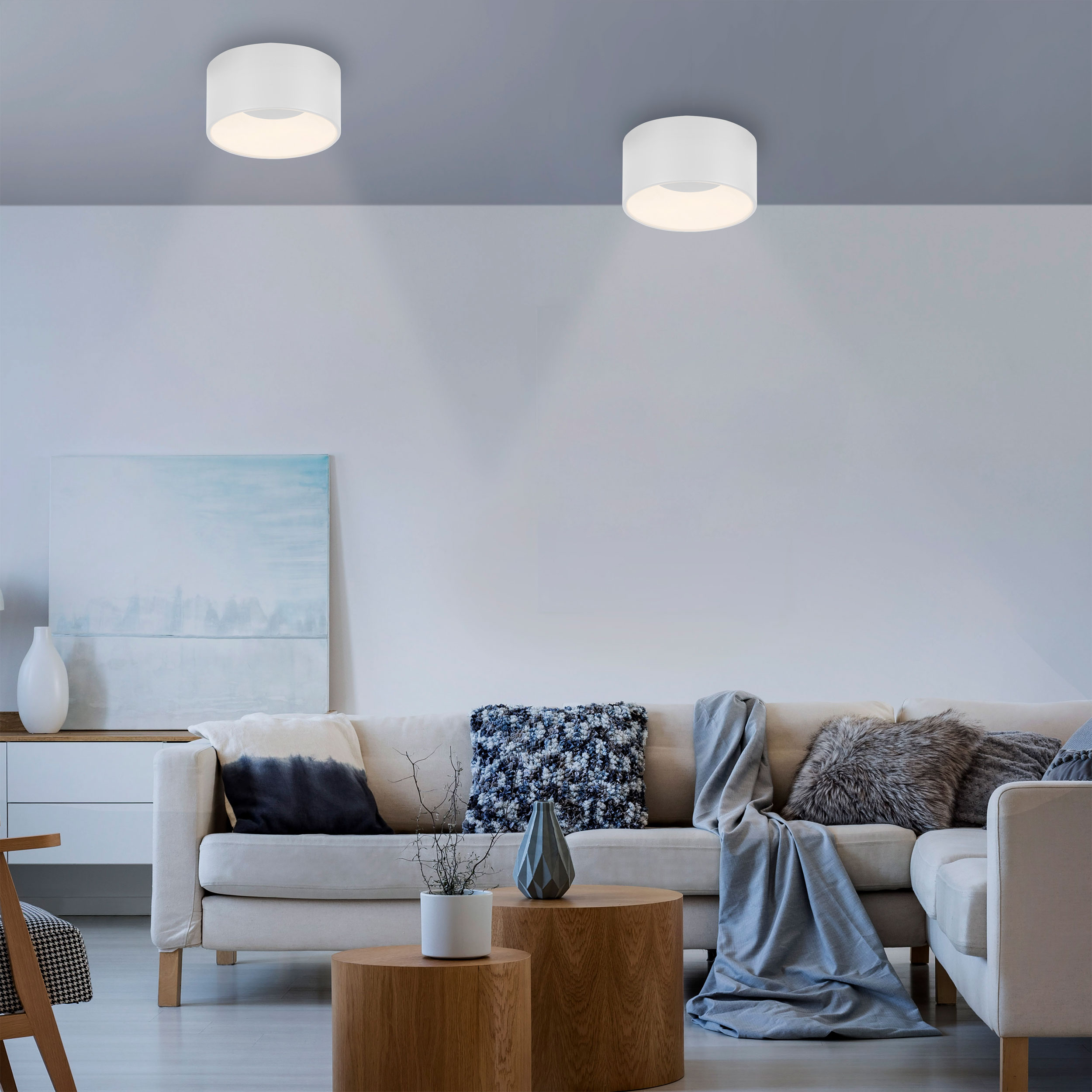 JUST LIGHT.LED-Deckenleuchte 1flg