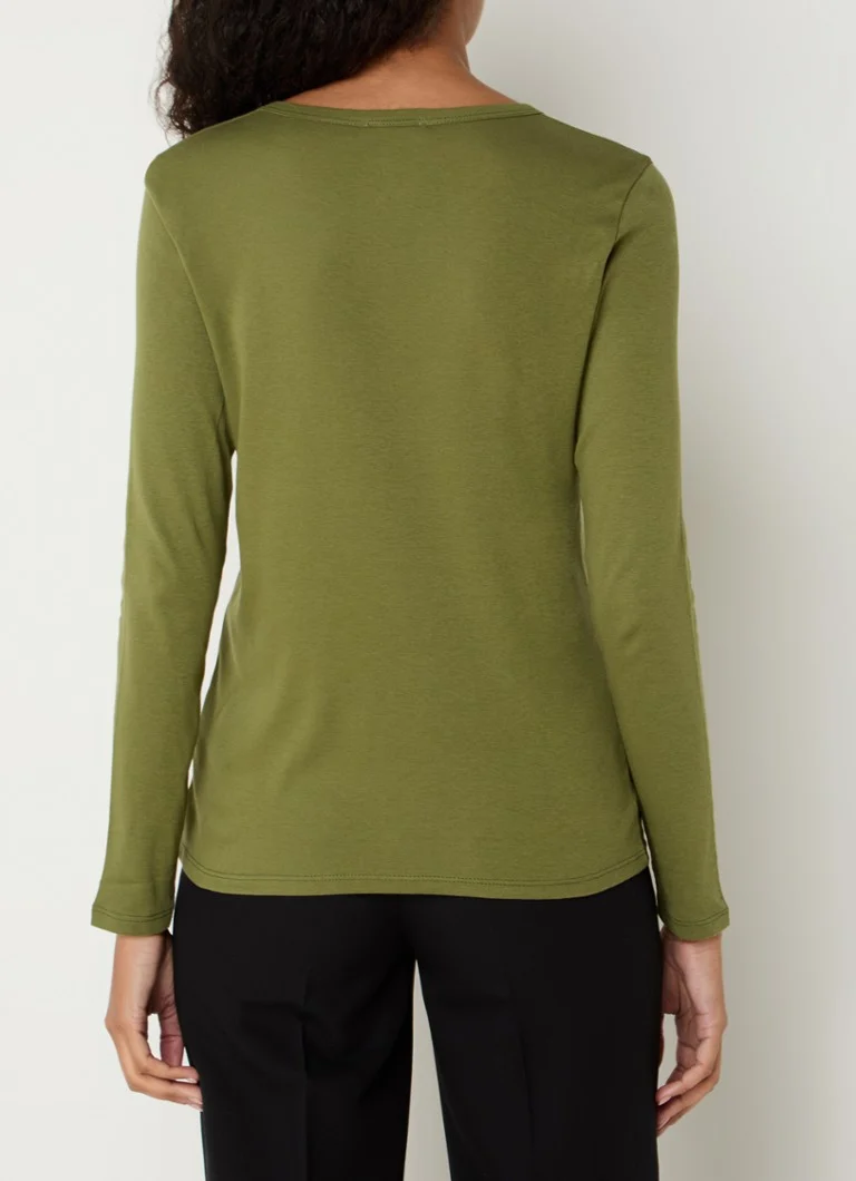 Benetton long-sleeved shirt with round neck
