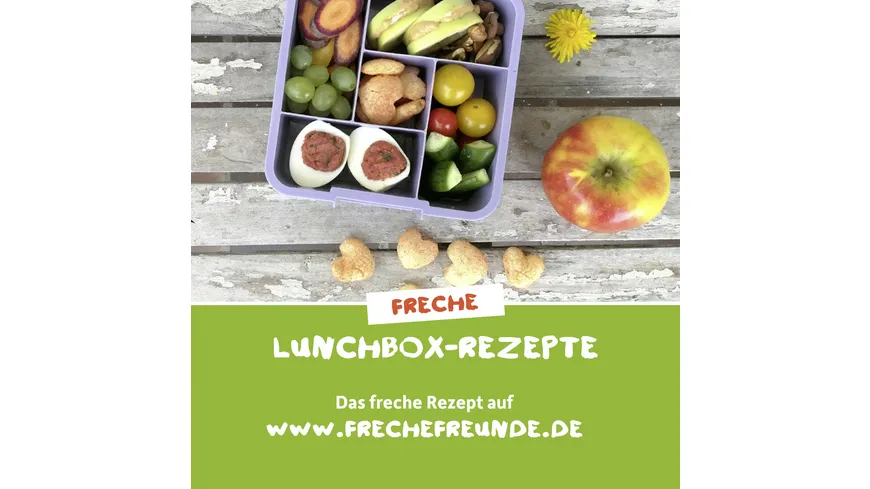 Freche Freunde Bio Knusper-Herzchen Banane & Erdbeere 30 g