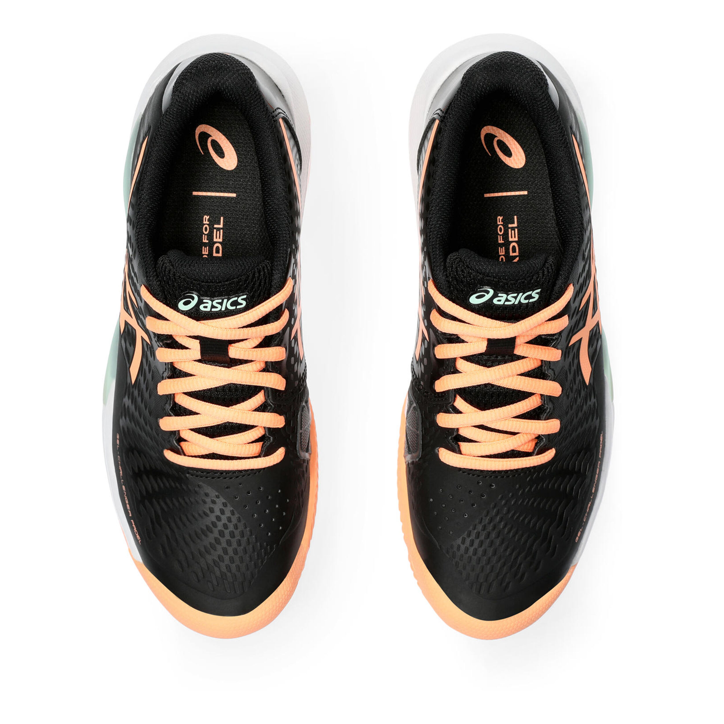 Gel-Challenger 14 Padelschuh Damen - Schwarz, Apricot