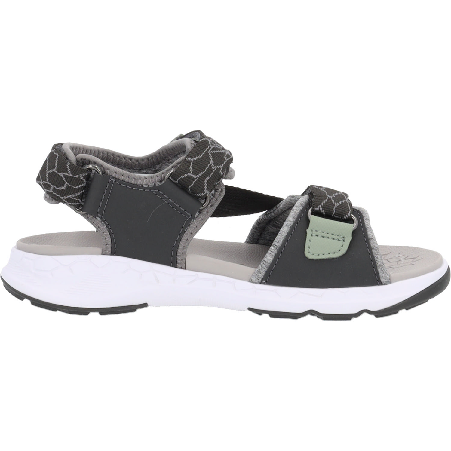 Superfit CRISS CROS 00580, Sandalen (Kinder), Kinder, GRAU/HELLGRAU