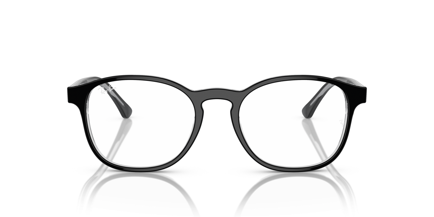 RB5417 OPTICS - Negru lucios pe transparent
