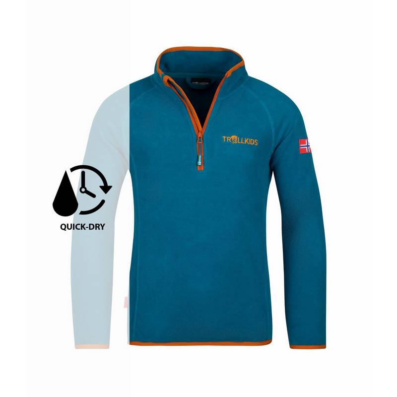 Trollkids Nordland Fleecejacke Kinder