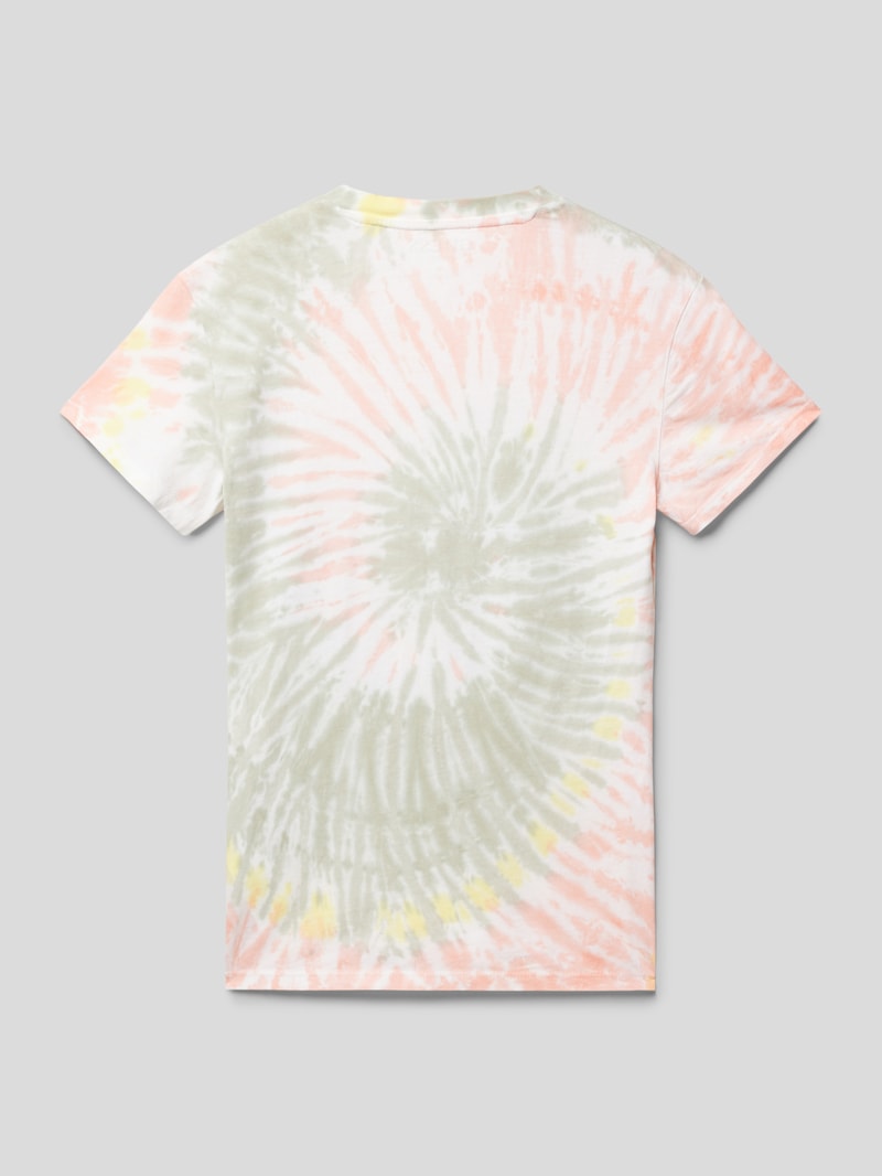 T-Shirt im Batik-Look in schilf