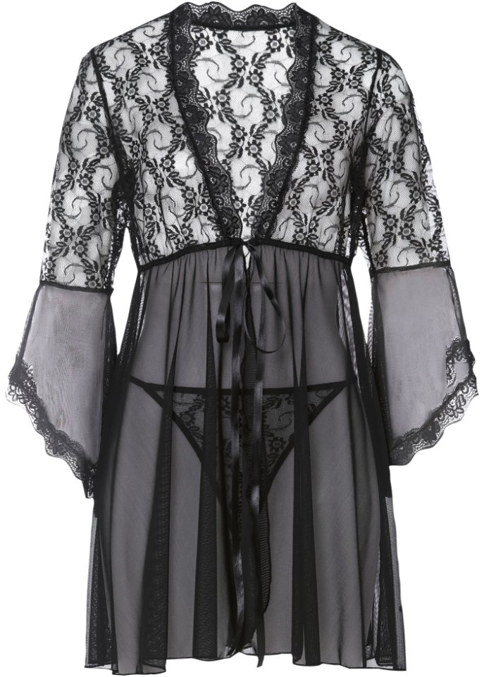 Kimono und String (2-tlg.Set)